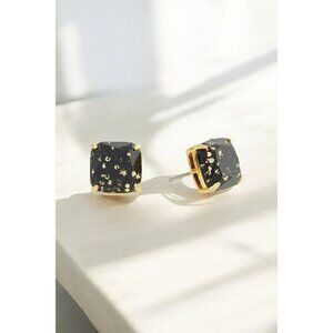 Kate Spade New York Mini Small Square Studs Earrings Black